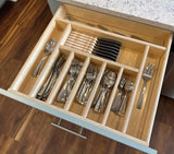 Fairbanks - Flatware w/ Steak Knife Block: Wide Width