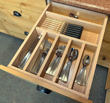 Fairfield - Flatware w/ Steak Knife Block: Medium Width