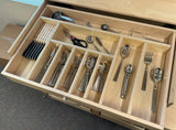 Flint - Flatware w/ Steak Knife Block: Wide Width