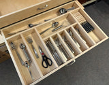 Fraser - Flatware w/ Steak Knife Block: Wide Width