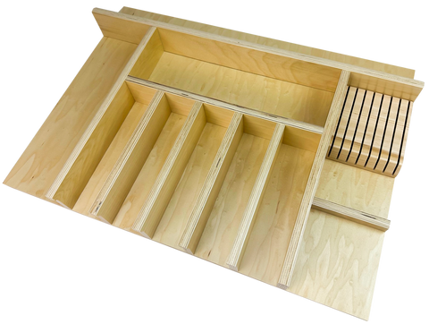 Freeport - Flatware w/ Steak Knife Block: Wide Width