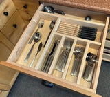 Fullerton - Flatware w/ Steak Knife Block: Medium Width
