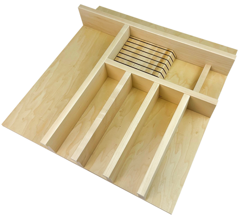 Fullerton - Flatware w/ Steak Knife Block: Medium Width