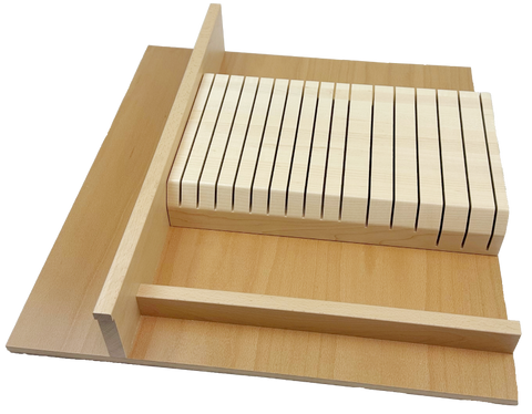 HONOLULU - Cooking Utensil & 16 Slot Knife Storage: Narrow Width