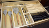 JUNEAU - Cooking Utensil & 16 Slot Knife Storage: Medium Width
