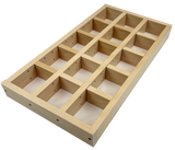 TIBURON - 3 Column Tea Adjustable Divider Insert