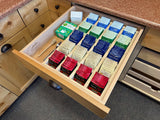 TUCSON - 4 Column Tea Adjustable Divider Insert