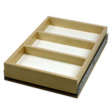 Solo Roll-out Kit - Cabinet floor mounted. 3" high single drawer. For 10" to 34" wide openings.
