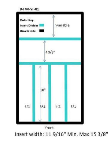 BAKERSFIELD - Flatware: Narrow Width