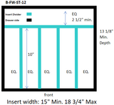 BERKLEY - Flatware: Medium Width & Narrow Depth