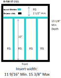 BRIGHTON - Flatware: Medium Width & Narrow Depth