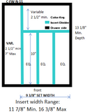 CHICAGO - Flatware: Narrow Width & Narrow Depth