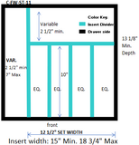 CLAREMONT - Flatware: Medium Width & Narrow Depth