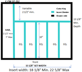 CLEARWATER - Flatware: Medium Width & Narrow Depth