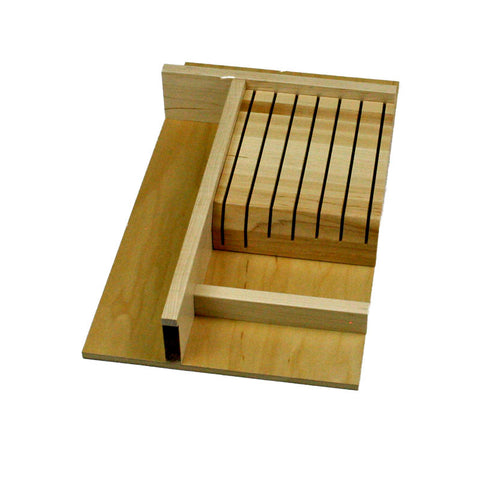 JASPER - Cooking Utensil & 7 Slot Knife Storage: Narrow Width