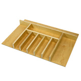 Custom economy wide silverware (flatware) drawer organizer