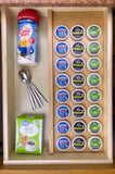 K Cup Storage Inserts, 4 Width Sizes.