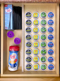 K Cup Storage Inserts, 4 Width Sizes.