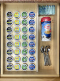K Cup Storage Inserts, 4 Width Sizes.