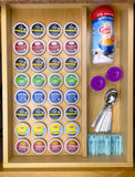 K Cup Storage Inserts, 4 Width Sizes.