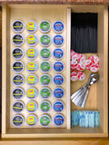 K Cup Storage Inserts, 4 Width Sizes.