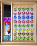 K Cup Storage Inserts, 4 Width Sizes.