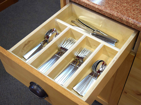 Custom sized Silverware organizers – DrawerEssentials.com – Drawer ...