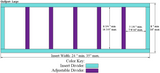 GULFPORT - Adjustable Divider: Large