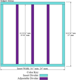 GULFPORT - Adjustable Divider: Medium