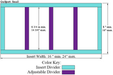 GULFPORT - Adjustable Divider: Small