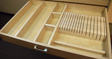 HOT SPRINGS - Cooking Utensil & 16 Slot Knife Storage: Medium Width