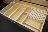 JOLIET - Cooking Utensil & 10 Slot Knife Storage: Medium Width