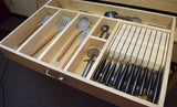 JOLIET - Cooking Utensil & 10 Slot Knife Storage: Medium Width