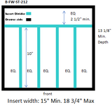 BROOMFIELD - Flatware: Medium Width & Narrow Depth